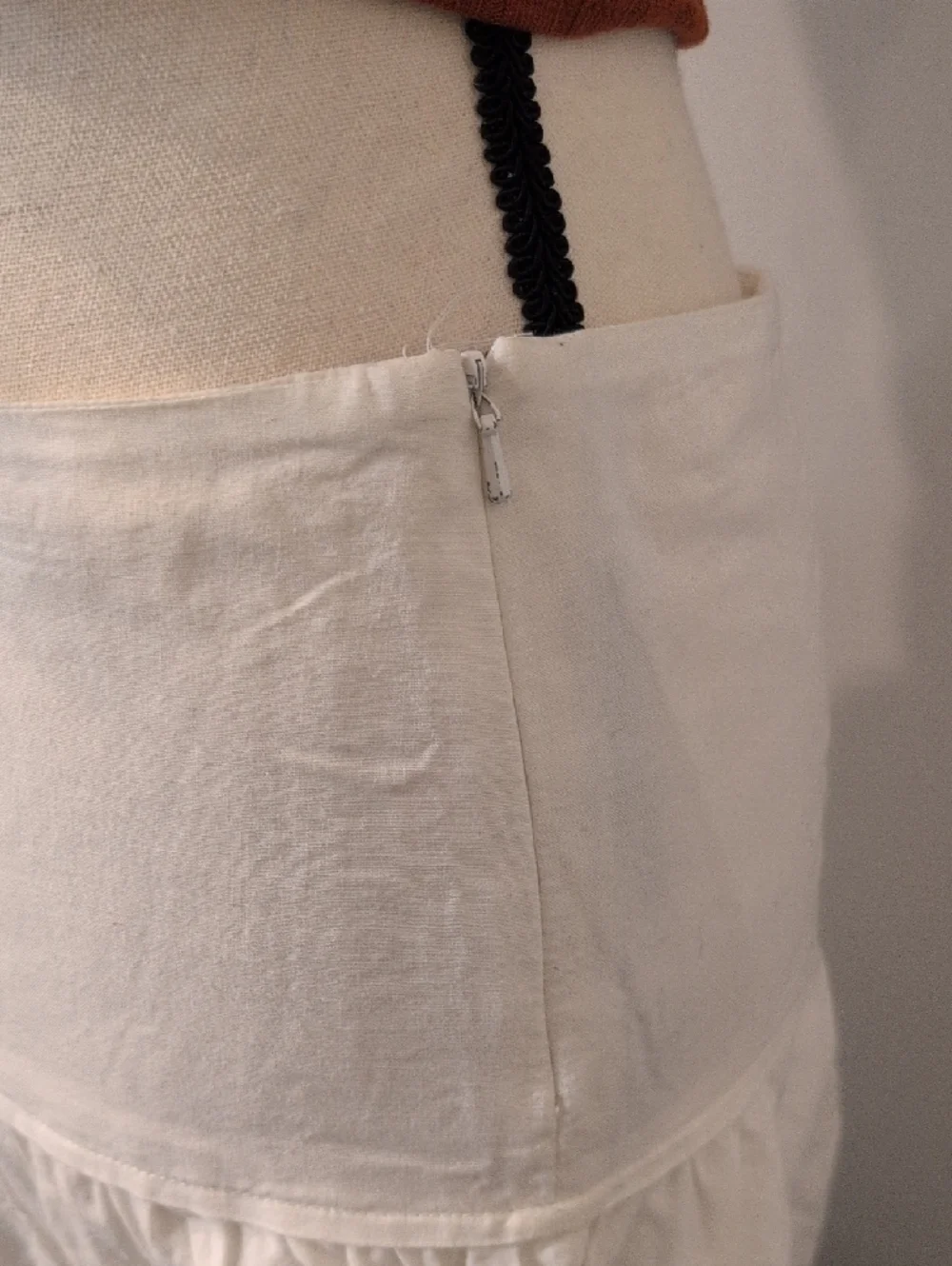 Ralph Lauren White Eyelet Circle Skirt - Picture 5 of 8